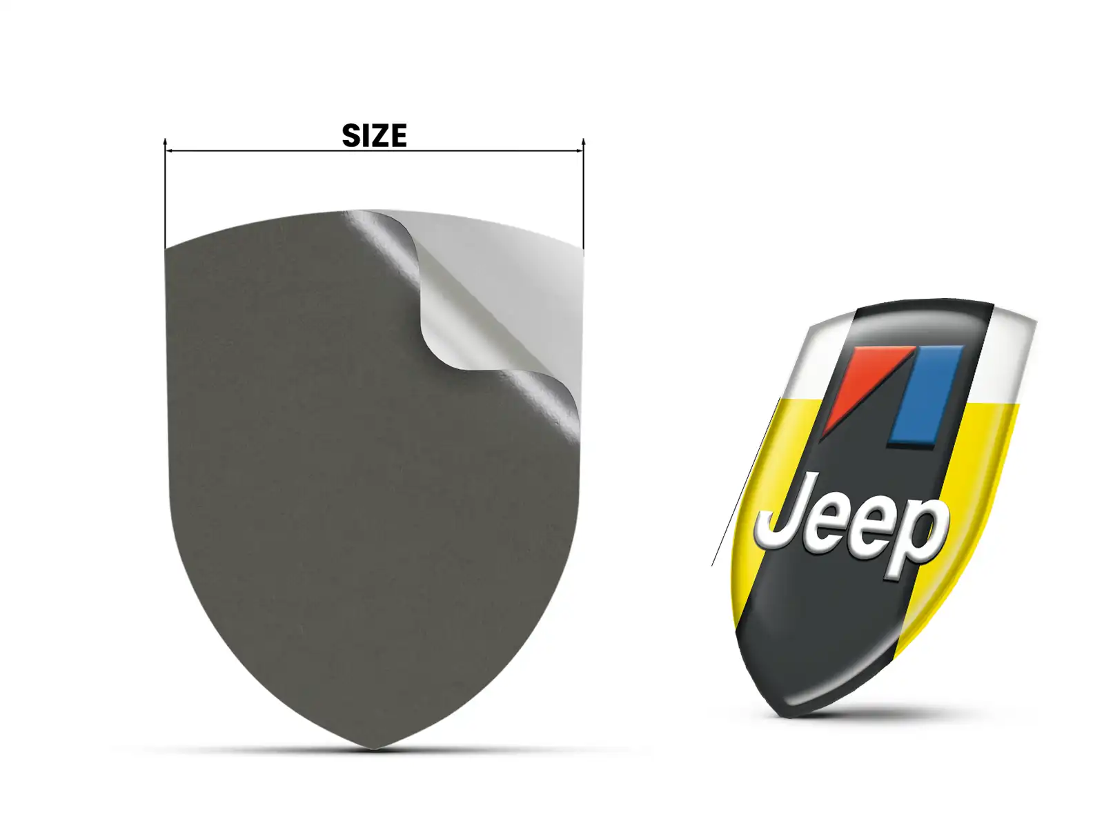Jeep Vinylaufkleber Racing Anpassbar Robust Auto